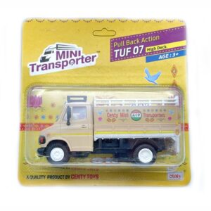 Centy TUF O7 High Deck Pull Back Toy Truck for 3Y+ Assorted Colours