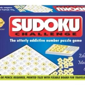 MUKESH Sudoku Puzzle Board Game with Tiles & Puzzle Book for Kids & Family Fun | 100 Challenges | Ages 5+ | Gifts for Boys & Girls |Maths Game| Brain Teaser Logical Thinking| Educational Toys