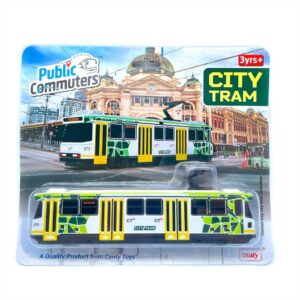 Centy City Tram Pull Back Toy for 3Y+ Assorted Colours