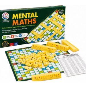 BKDT Marketing Mental Maths Crossword Game | Learning & Educational Number Board Game for Kids,- Math kit for Kids, Learn Maths- Birthday/Retrun Gift
