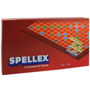 Toy Cloud Spellex Crossword Board Game | Brainteaser/English Crossword Puzzle Game of Searching Words, Improve Spelling, Vocabulary for Kids | Ages 8 and Up | 2 to 4 Players