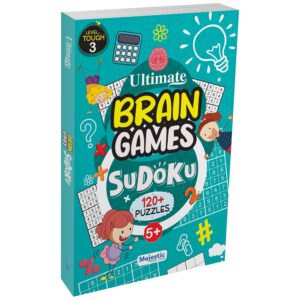 Sudoku Level 3 Tough for Kids (5+ Years) - Ultimate Brain Games: 120+ Advanced Brain-Boosting Puzzles for Smart Minds - | The Book Tree Books