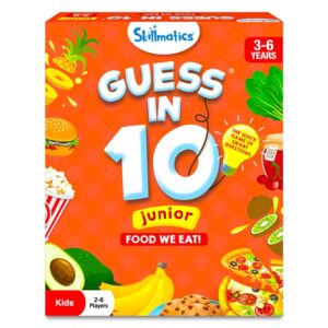Skillmatics Guess in 10 Junior Food We Eat - Card Game for Kids