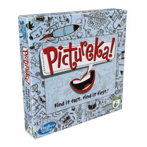 Hasbro Gaming Pictureka! Board Game for Family and Kids Ages 6 and Up, Indoor Classic Game, Pack Of 1, Multicolor