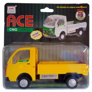 CENTY Tata Ace Cng Cargo Toy - Yellow Carton, Kid