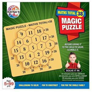 Ratnas Magic Puzzle Maths Total 38