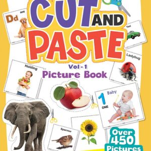 Cut & Paste Picture Book For Children | Picture Book Collections for Eary Learning Vol. 1