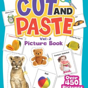 Cut & Paste Picture Book For Children | Picture Book Collections for Eary Learning Vol. 2