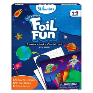 Skillmatics Foil Fun – Space, No Mess Art & Craft Kit for Kids