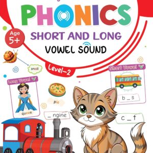 Infobells My First Book of Phonics Level 2 - Short & Long Vowe