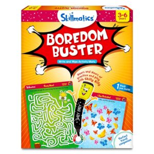 Skillmatics Educational Game – Boredom Buster, Reusable Activity Mats
